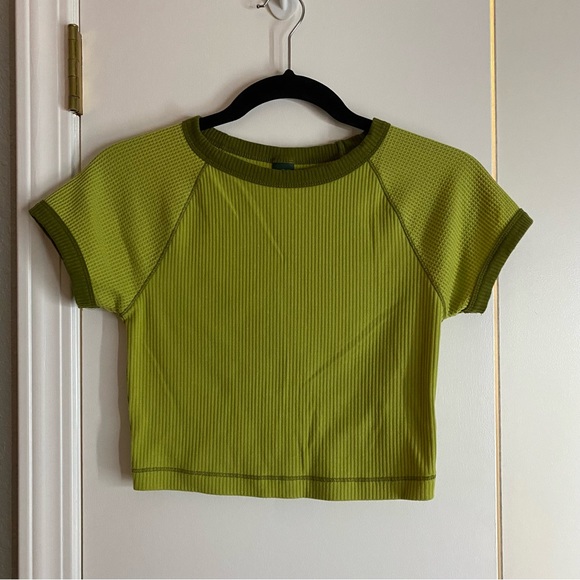Wild Fable Short Sleeve Ribbed T-Shirt - Picture 3 of 5